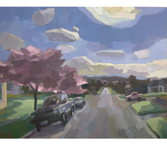 "First Avenue in Spring" - Liza Brenner